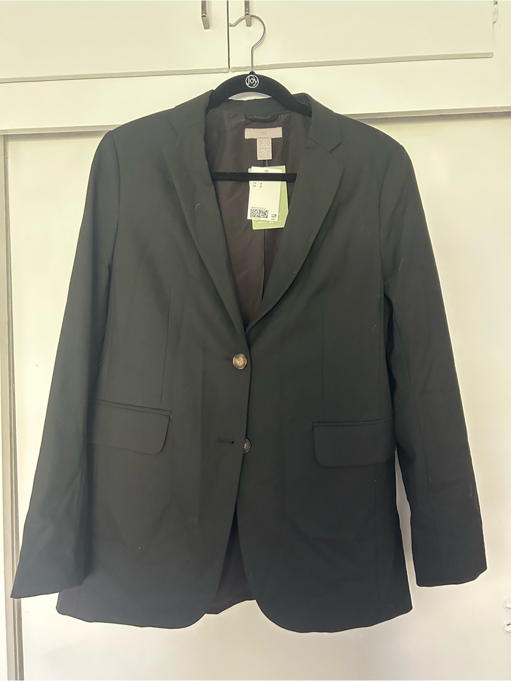 H&M Black Women's Single-Breasted Blazer